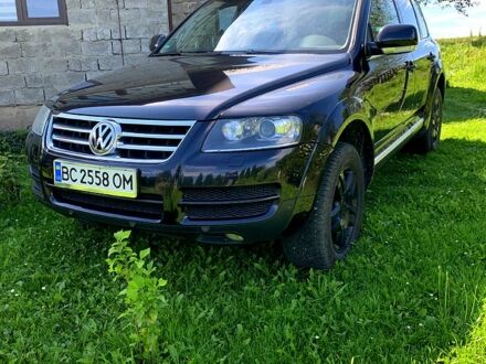Фольксваген Туарег 2005 в Мостисках на Automoto.ua Черный Фольксваген Туарег, объемом двигателя 3 л и пробегом 200 тыс. км за 13000 $, фото 1 на Automoto.ua