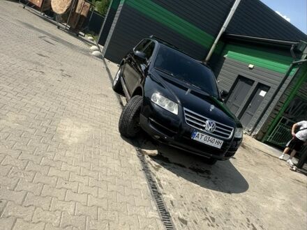 Фольксваген Туарег 2005 в Косове на Automoto.ua Черный Фольксваген Туарег, объемом двигателя 2.5 л и пробегом 287 тыс. км за 8000 $, фото 1 на Automoto.ua