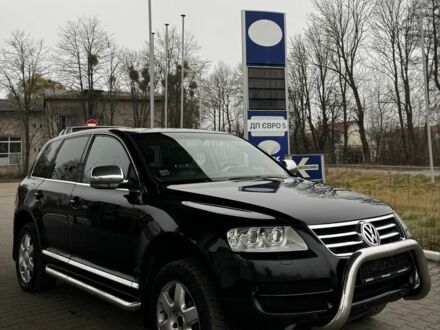 Чорний Фольксваген Туарег, об'ємом двигуна 3 л та пробігом 320 тис. км за 5200 $, фото 1 на Automoto.ua