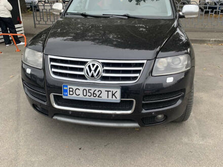 Фольксваген Туарег 2006 в Сумах на Automoto.ua Черный Фольксваген Туарег, объемом двигателя 4.92 л и пробегом 280 тыс. км за 8500 $, фото 1 на Automoto.ua