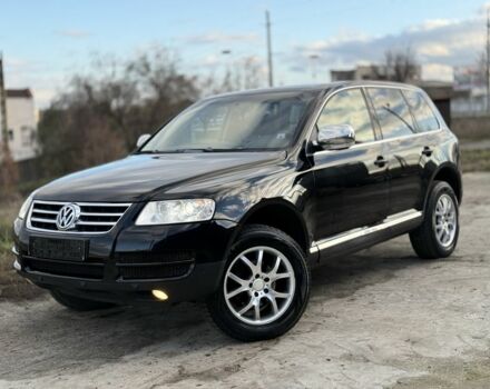 Черный Фольксваген Туарег, объемом двигателя 2.5 л и пробегом 232 тыс. км за 5750 $, фото 1 на Automoto.ua