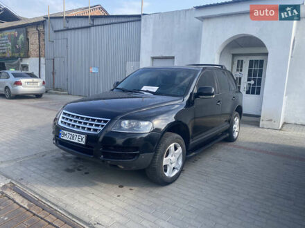 Фольксваген Туарег 2006 в Тростянце на Automoto.ua Черный Фольксваген Туарег, объемом двигателя 2.46 л и пробегом 265 тыс. км за 7300 $, фото 1 на Automoto.ua