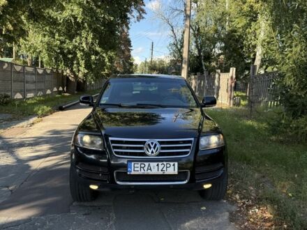 Фольксваген Туарег 2006 в Ирпене на Automoto.ua Черный Фольксваген Туарег, объемом двигателя 2.5 л и пробегом 400 тыс. км за 5000 $, фото 1 на Automoto.ua