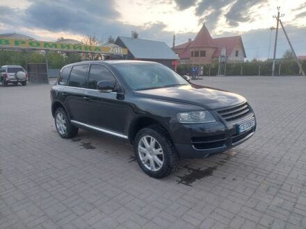 Фольксваген Туарег 2006 в Черновцах на Automoto.ua Черный Фольксваген Туарег, объемом двигателя 2.5 л и пробегом 215 тыс. км за 8500 $, фото 1 на Automoto.ua