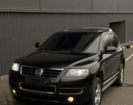 Черный Фольксваген Туарег, объемом двигателя 4.9 л и пробегом 340 тыс. км за 6900 $, фото 1 на Automoto.ua