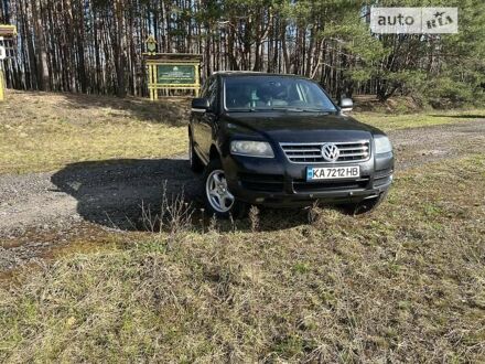 Фольксваген Туарег 2006 у Новгород-Северском на Automoto.ua Чорний Фольксваген Туарег, об'ємом двигуна 3 л та пробігом 300 тис. км за 9000 $, фото 1 на Automoto.ua