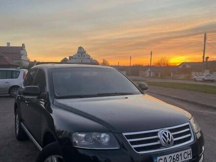 Черный Фольксваген Туарег, объемом двигателя 3.6 л и пробегом 159 тыс. км за 10500 $, фото 1 на Automoto.ua