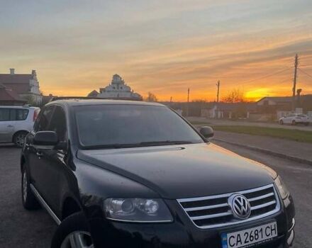 Черный Фольксваген Туарег, объемом двигателя 3.6 л и пробегом 159 тыс. км за 10500 $, фото 1 на Automoto.ua