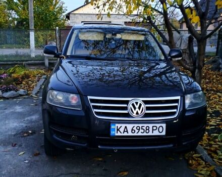 Черный Фольксваген Туарег, объемом двигателя 3.6 л и пробегом 255 тыс. км за 8288 $, фото 1 на Automoto.ua