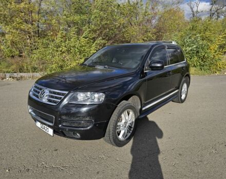 Фольксваген Туарег 2007 в Киеве на Automoto.ua Черный Фольксваген Туарег, объемом двигателя 4.2 л и пробегом 356 тыс. км за 11000 $, фото 1 на Automoto.ua