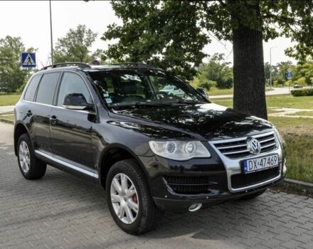 Черный Фольксваген Туарег, объемом двигателя 3 л и пробегом 220 тыс. км за 4100 $, фото 1 на Automoto.ua