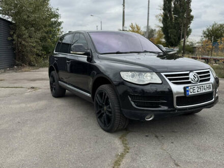 Фольксваген Туарег 2007 в Киеве на Automoto.ua Черный Фольксваген Туарег, объемом двигателя 3 л и пробегом 320 тыс. км за 10999 $, фото 1 на Automoto.ua