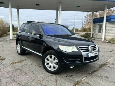 Фольксваген Туарег 2007 в Глобино на Automoto.ua Черный Фольксваген Туарег, объемом двигателя 3 л и пробегом 260 тыс. км за 10500 $, фото 1 на Automoto.ua