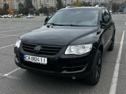 Фольксваген Туарег 2007 в Теплике на Automoto.ua Черный Фольксваген Туарег, объемом двигателя 4.9 л и пробегом 252 тыс. км за 13800 $, фото 1 на Automoto.ua