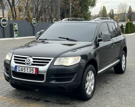 Фольксваген Туарег 2007 в Харькове на Automoto.ua Черный Фольксваген Туарег, объемом двигателя 2.5 л и пробегом 343 тыс. км за 4500 $, фото 1 на Automoto.ua