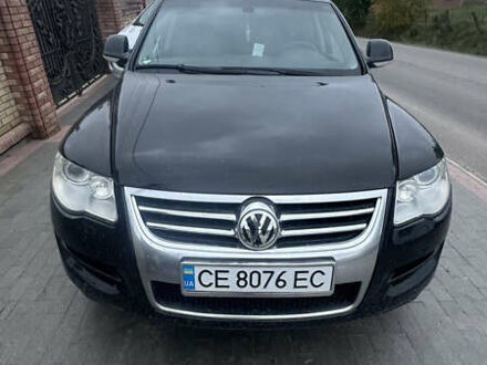 Фольксваген Туарег 2007 в Глубокой на Automoto.ua Черный Фольксваген Туарег, объемом двигателя 3 л и пробегом 281 тыс. км за 11000 $, фото 1 на Automoto.ua