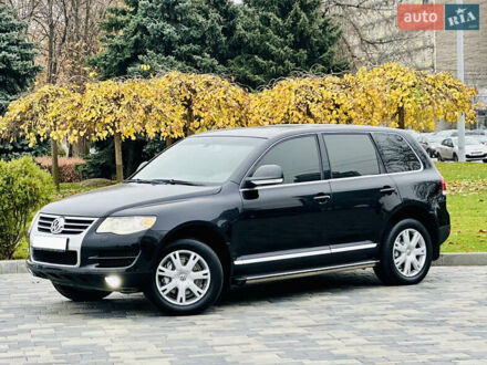 Черный Фольксваген Туарег, объемом двигателя 2.97 л и пробегом 157 тыс. км за 10850 $, фото 1 на Automoto.ua