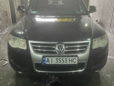 Фольксваген Туарег 2008 у Белой Церкве на Automoto.ua Чорний Фольксваген Туарег, об'ємом двигуна 3 л та пробігом 275 тис. км за 10700 $, фото 1 на Automoto.ua