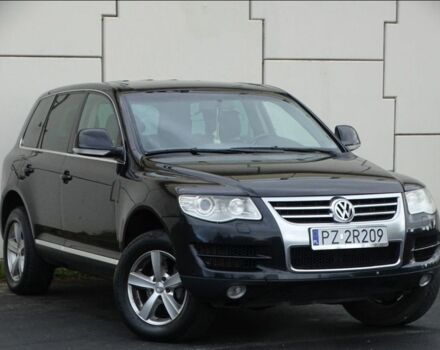 Черный Фольксваген Туарег, объемом двигателя 3 л и пробегом 260 тыс. км за 3915 $, фото 1 на Automoto.ua