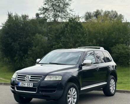 Черный Фольксваген Туарег, объемом двигателя 3 л и пробегом 281 тыс. км за 4999 $, фото 1 на Automoto.ua