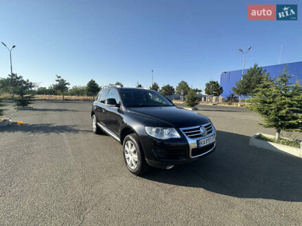 Черный Фольксваген Туарег, объемом двигателя 2.99 л и пробегом 342 тыс. км за 9122 $, фото 1 на Automoto.ua