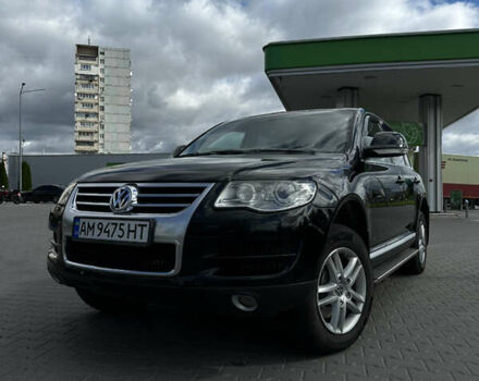 Черный Фольксваген Туарег, объемом двигателя 3 л и пробегом 289 тыс. км за 11800 $, фото 1 на Automoto.ua
