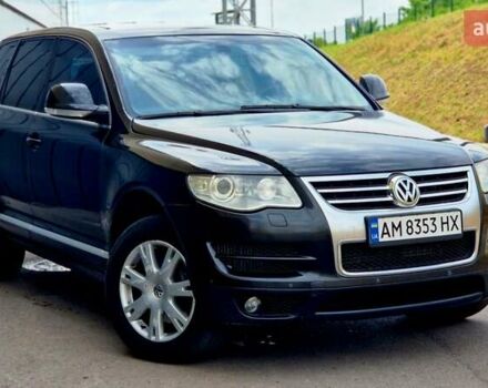 Черный Фольксваген Туарег, объемом двигателя 2.97 л и пробегом 359 тыс. км за 10700 $, фото 1 на Automoto.ua