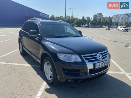 Фольксваген Туарег 2009 в Сумах на Automoto.ua Черный Фольксваген Туарег, объемом двигателя 3.6 л и пробегом 255 тыс. км за 12500 $, фото 1 на Automoto.ua