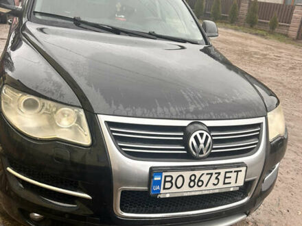 Черный Фольксваген Туарег, объемом двигателя 2.97 л и пробегом 308 тыс. км за 12500 $, фото 1 на Automoto.ua