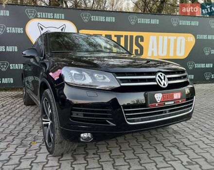 Черный Фольксваген Туарег, объемом двигателя 2.97 л и пробегом 298 тыс. км за 18900 $, фото 1 на Automoto.ua