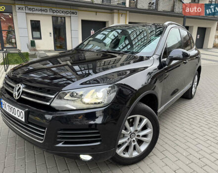 Черный Фольксваген Туарег, объемом двигателя 2.97 л и пробегом 356 тыс. км за 15900 $, фото 1 на Automoto.ua