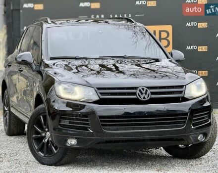 Черный Фольксваген Туарег, объемом двигателя 2.97 л и пробегом 288 тыс. км за 14500 $, фото 1 на Automoto.ua