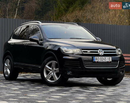 Черный Фольксваген Туарег, объемом двигателя 2.97 л и пробегом 278 тыс. км за 20000 $, фото 1 на Automoto.ua
