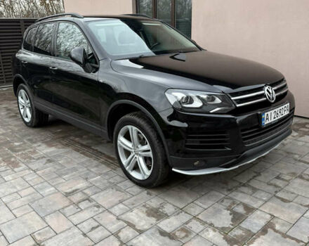 Черный Фольксваген Туарег, объемом двигателя 2.97 л и пробегом 236 тыс. км за 16700 $, фото 1 на Automoto.ua