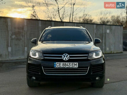 Черный Фольксваген Туарег, объемом двигателя 2.97 л и пробегом 265 тыс. км за 15900 $, фото 1 на Automoto.ua