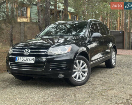 Черный Фольксваген Туарег, объемом двигателя 2.97 л и пробегом 256 тыс. км за 17900 $, фото 1 на Automoto.ua
