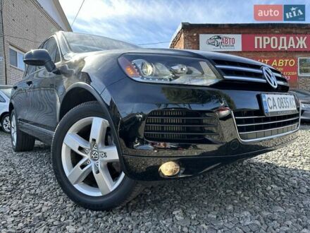 Черный Фольксваген Туарег, объемом двигателя 2.97 л и пробегом 197 тыс. км за 19300 $, фото 1 на Automoto.ua