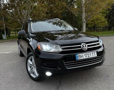 Черный Фольксваген Туарег, объемом двигателя 3.6 л и пробегом 290 тыс. км за 15200 $, фото 1 на Automoto.ua
