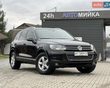 Черный Фольксваген Туарег, объемом двигателя 3 л и пробегом 159 тыс. км за 17500 $, фото 1 на Automoto.ua