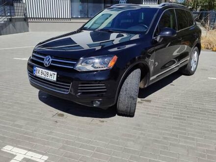 Черный Фольксваген Туарег, объемом двигателя 2.97 л и пробегом 178 тыс. км за 19200 $, фото 1 на Automoto.ua