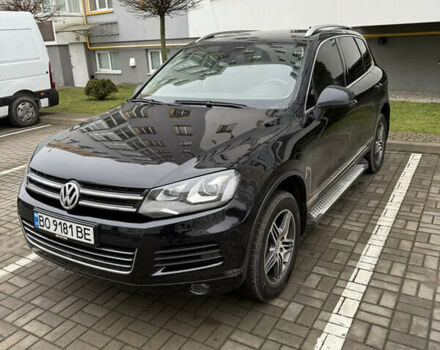 Черный Фольксваген Туарег, объемом двигателя 2.97 л и пробегом 225 тыс. км за 18000 $, фото 1 на Automoto.ua