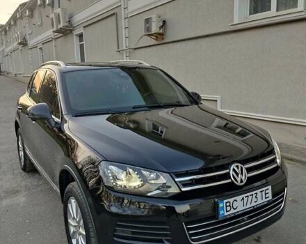 Черный Фольксваген Туарег, объемом двигателя 2.97 л и пробегом 148 тыс. км за 19500 $, фото 1 на Automoto.ua