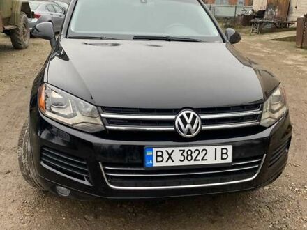 Черный Фольксваген Туарег, объемом двигателя 3.6 л и пробегом 195 тыс. км за 12900 $, фото 1 на Automoto.ua