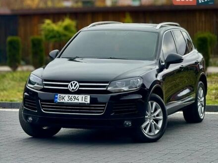 Черный Фольксваген Туарег, объемом двигателя 2.97 л и пробегом 310 тыс. км за 15200 $, фото 1 на Automoto.ua