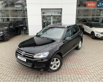 Черный Фольксваген Туарег, объемом двигателя 2.97 л и пробегом 198 тыс. км за 18000 $, фото 1 на Automoto.ua