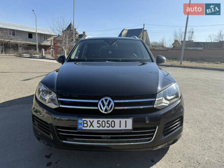 Фольксваген Туарег 2012 у Каменце-Подольском на Automoto.ua Чорний Фольксваген Туарег, об'ємом двигуна 2.97 л та пробігом 243 тис. км за 19100 $, фото 1 на Automoto.ua