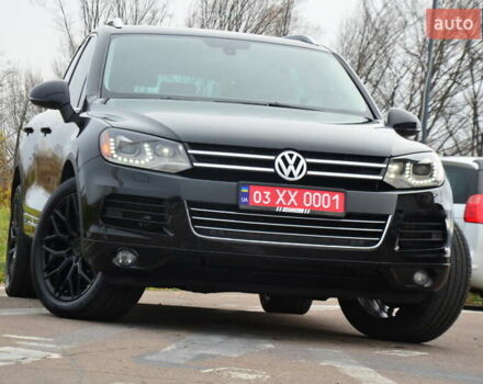 Черный Фольксваген Туарег, объемом двигателя 2.97 л и пробегом 267 тыс. км за 16450 $, фото 1 на Automoto.ua