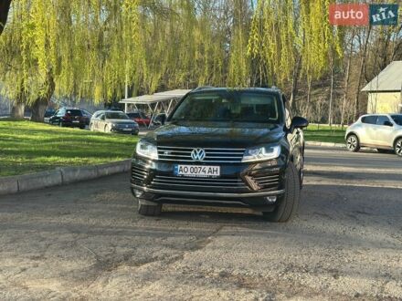 Чорний Фольксваген Туарег, об'ємом двигуна 2.97 л та пробігом 200 тис. км за 16500 $, фото 1 на Automoto.ua
