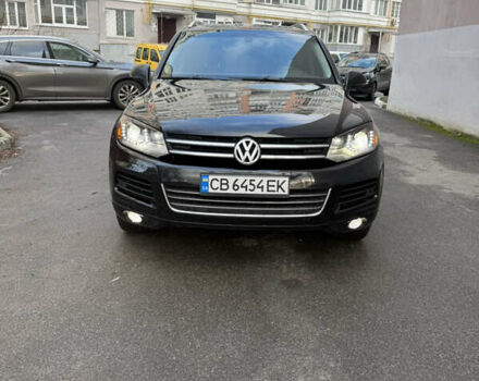 Черный Фольксваген Туарег, объемом двигателя 2.97 л и пробегом 275 тыс. км за 16800 $, фото 1 на Automoto.ua