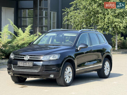 Черный Фольксваген Туарег, объемом двигателя 2.97 л и пробегом 240 тыс. км за 21500 $, фото 1 на Automoto.ua